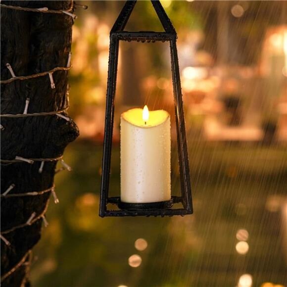 6"x3" Outdoor Waterproof Flameless Candles, LED Candles, Battery Operated Candle - Picture 6 of 7